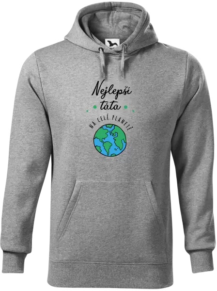 Pánská mikina Nejlepší táta na celé planetě