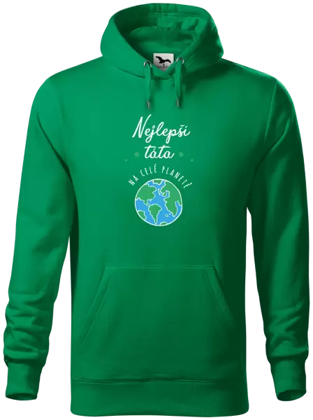 Pánská mikina Nejlepší táta na celé planetě