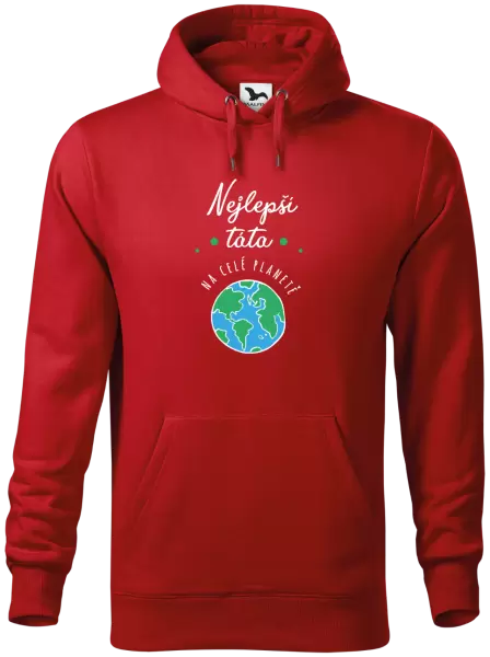 Pánská mikina Nejlepší táta na celé planetě