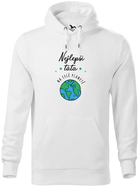 Pánská mikina Nejlepší táta na celé planetě