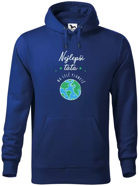 Pánská mikina Nejlepší táta na celé planetě