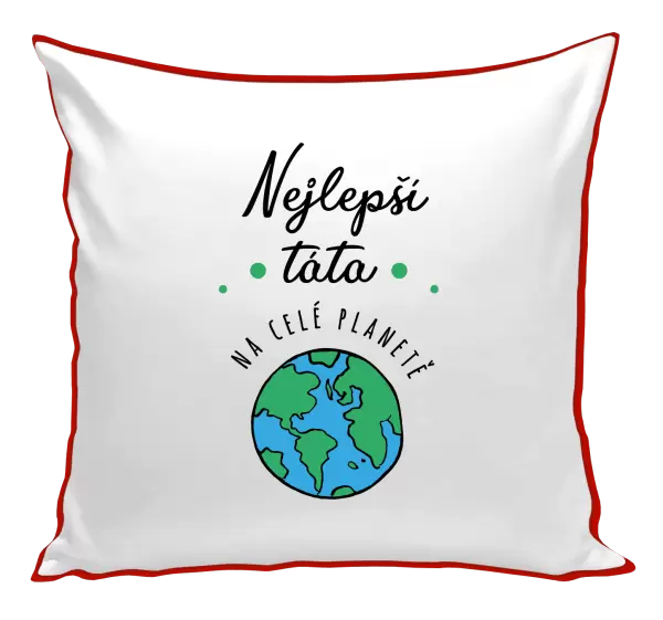 Polštář Nejlepší táta na celé planetě