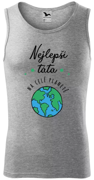 Pánské tílko Nejlepší táta na celé planetě