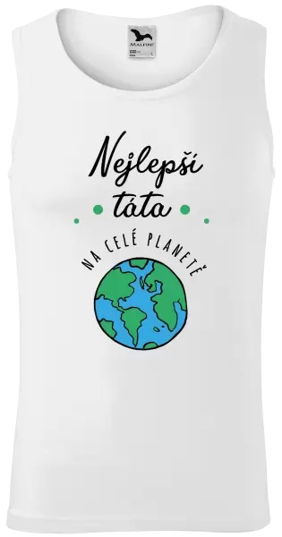 Pánské tílko Nejlepší táta na celé planetě