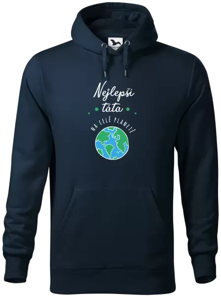 Pánská mikina Nejlepší táta na celé planetě
