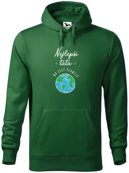 Pánská mikina Nejlepší táta na celé planetě