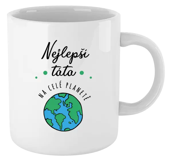 Hrnek Nejlepší táta na celé planetě
