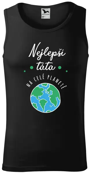 Pánské tílko Nejlepší táta na celé planetě