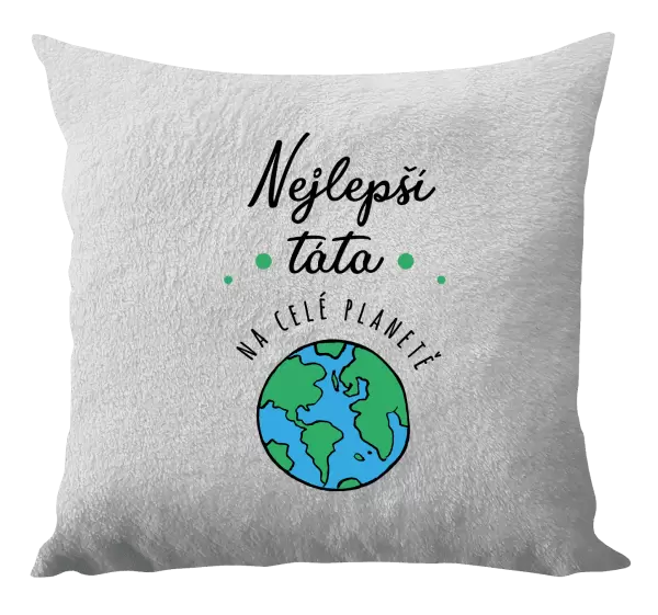 Polštář Nejlepší táta na celé planetě
