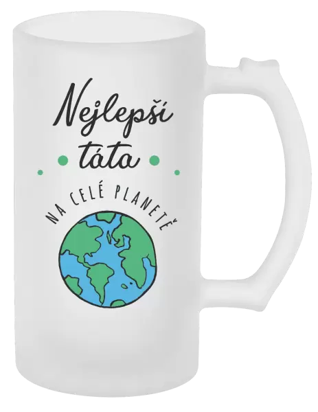 Půllitr Nejlepší táta na celé planetě