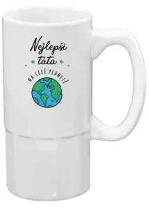 Půllitr Nejlepší táta na celé planetě