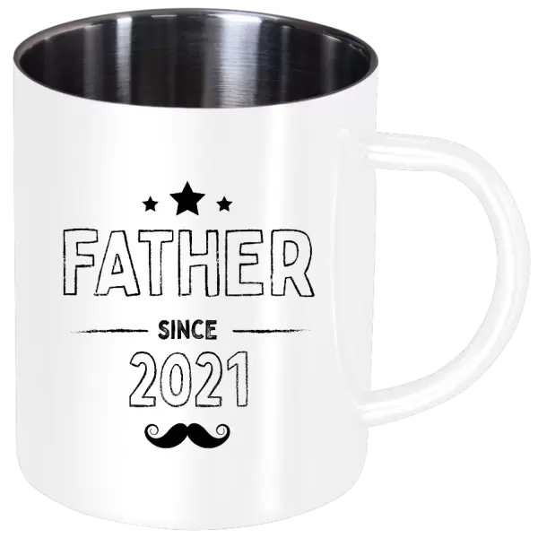 Nerezový hrnek Father since