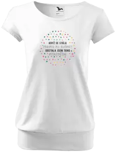 Těhotenské tričko Když se stála fronta na tatínky, dostala jsem toho nejlepšího