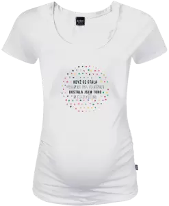 Těhotenské tričko Když se stála fronta na tatínky, dostala jsem toho nejlepšího