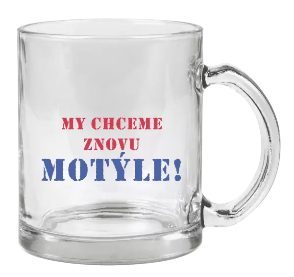 Hrnek My chceme znovu motýle!