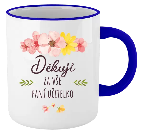 Hrnek Děkuji za vše, paní učitelko