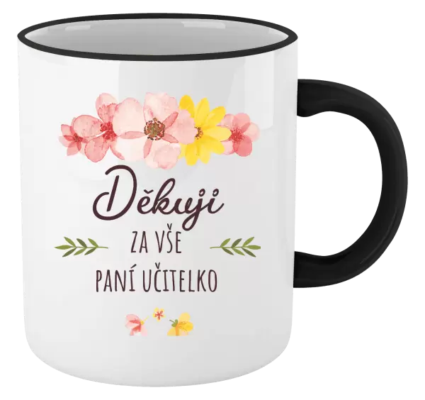 Hrnek Děkuji za vše, paní učitelko
