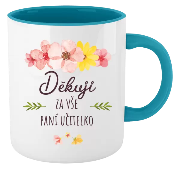 Hrnek Děkuji za vše, paní učitelko