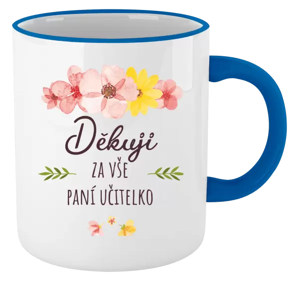 Hrnek Děkuji za vše, paní učitelko