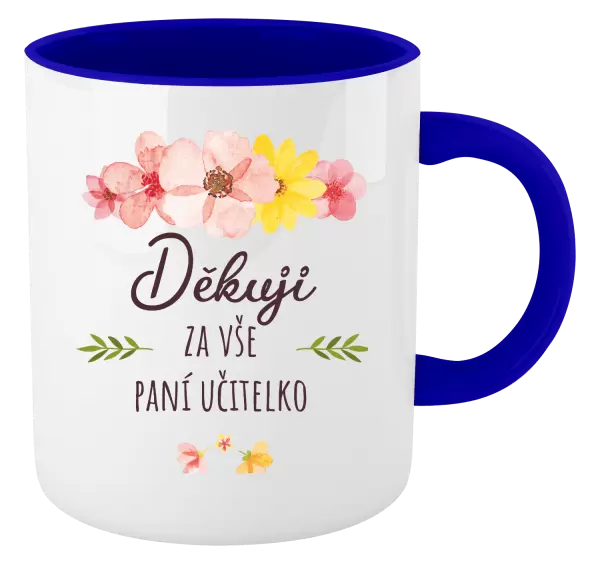 Hrnek Děkuji za vše, paní učitelko