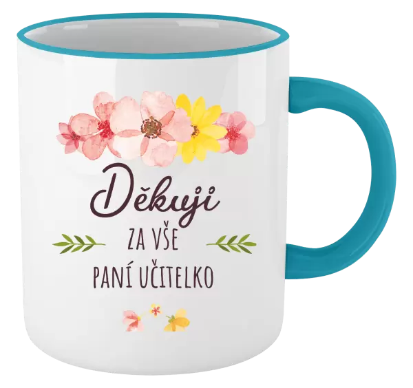 Hrnek Děkuji za vše, paní učitelko