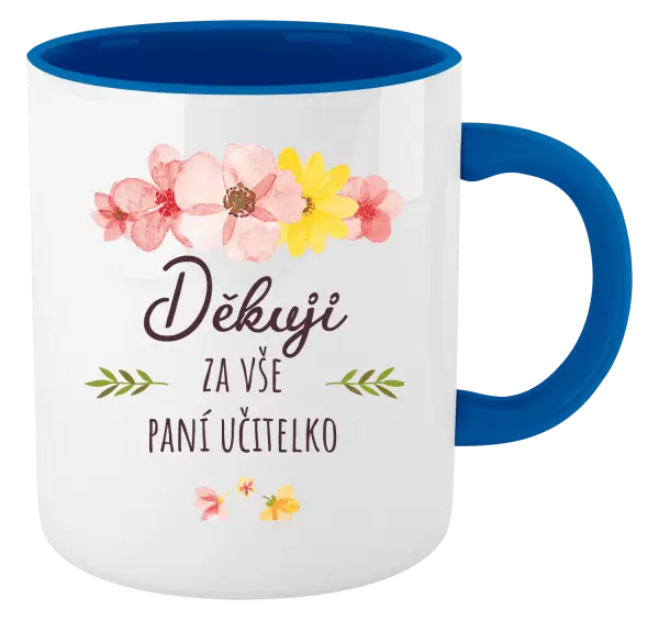 Hrnek Děkuji za vše, paní učitelko