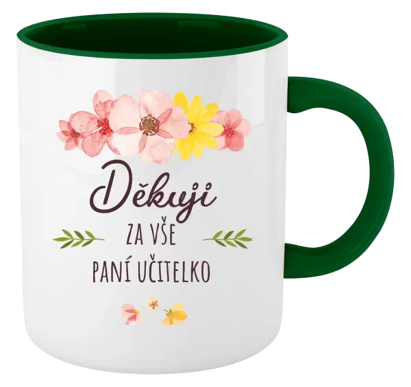 Hrnek Děkuji za vše, paní učitelko