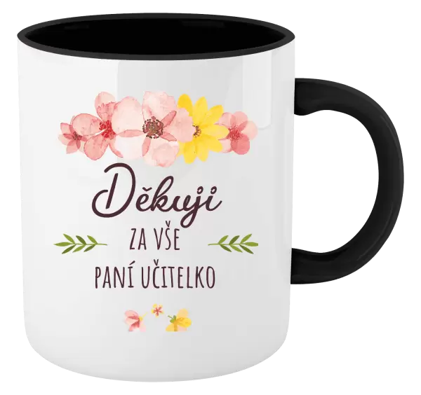 Hrnek Děkuji za vše, paní učitelko