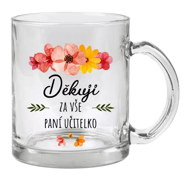 Hrnek Děkuji za vše, paní učitelko