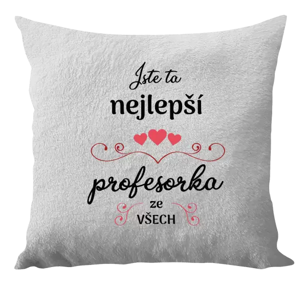 Polštář Jste ta nejlepší profesorka ze všech