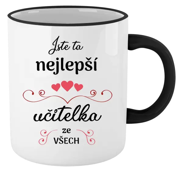 Hrnek Jste ta nejlepší učitelka ze všech