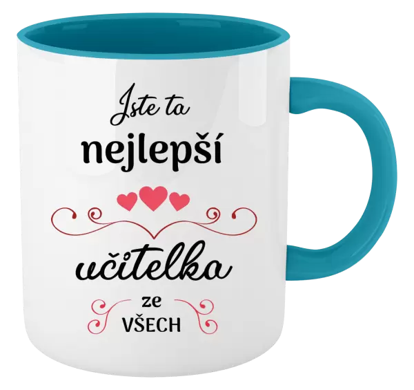 Hrnek Jste ta nejlepší učitelka ze všech