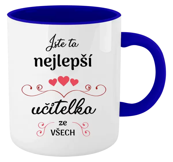 Hrnek Jste ta nejlepší učitelka ze všech