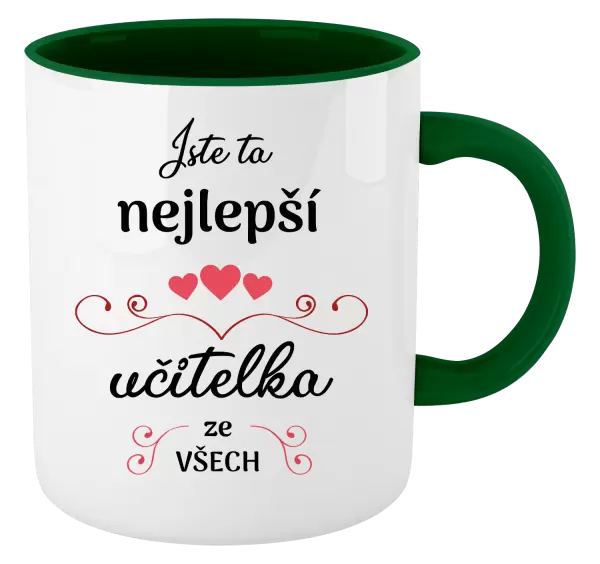 Hrnek Jste ta nejlepší učitelka ze všech