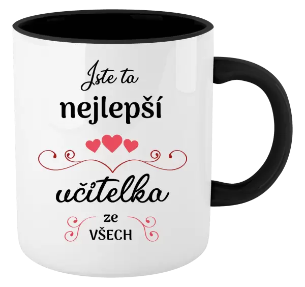 Hrnek Jste ta nejlepší učitelka ze všech