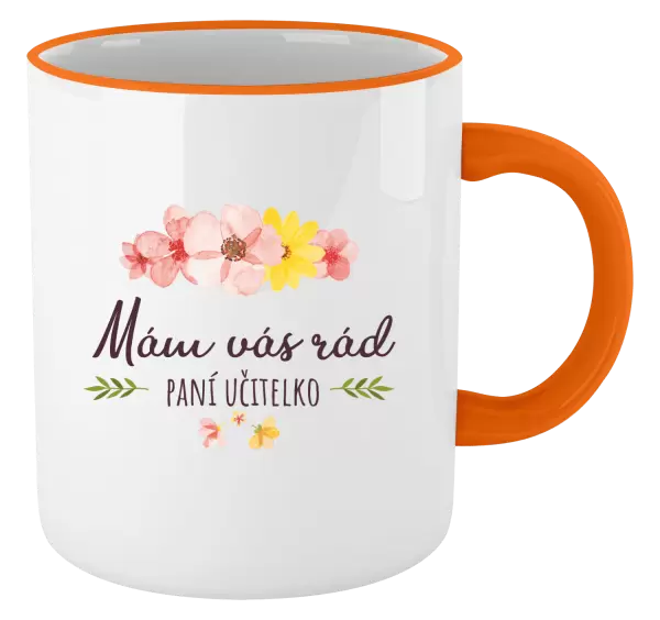 Hrnek Mám vás rád, paní učitelko