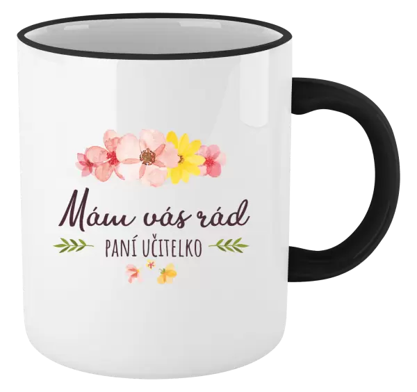 Hrnek Mám vás rád, paní učitelko