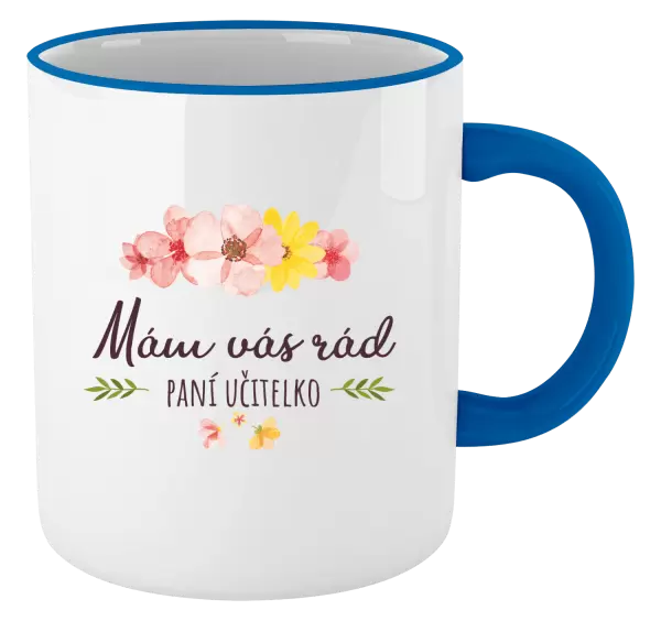 Hrnek Mám vás rád, paní učitelko