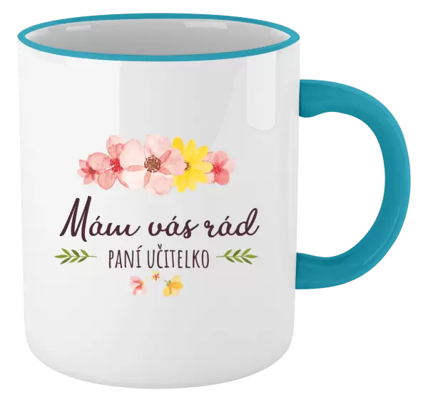Hrnek Mám vás rád, paní učitelko
