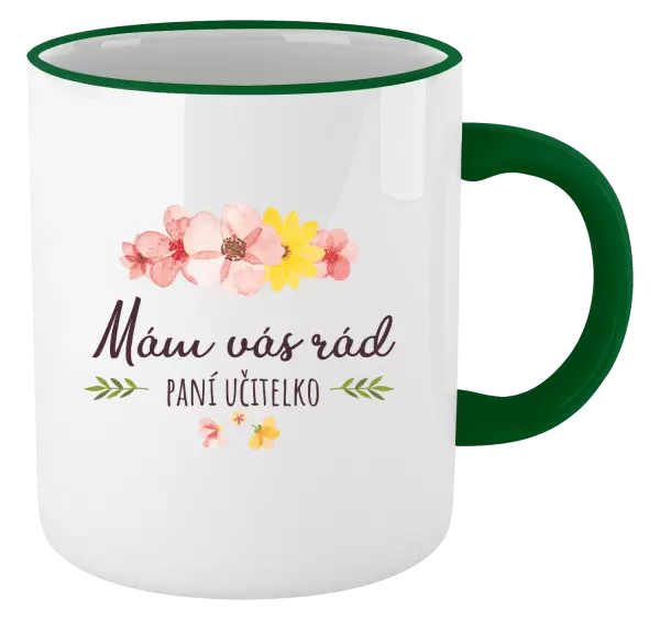 Hrnek Mám vás rád, paní učitelko