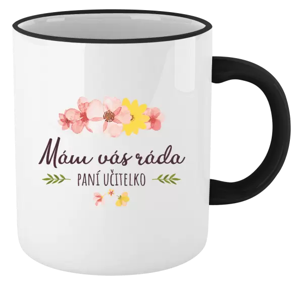 Hrnek Mám vás ráda, paní učitelko