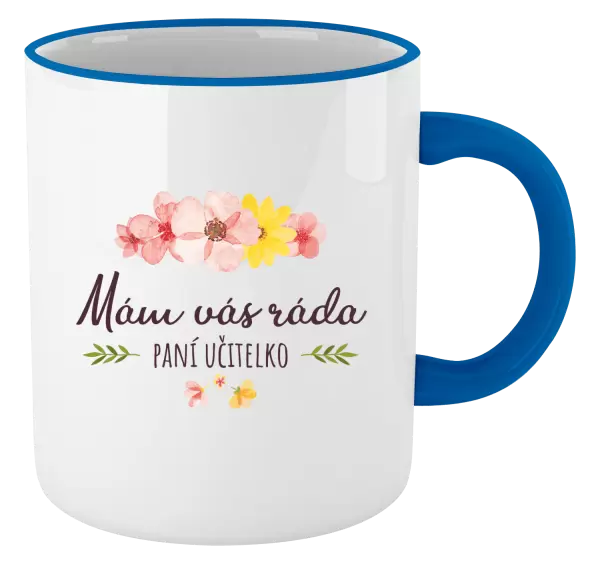 Hrnek Mám vás ráda, paní učitelko