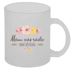 Hrnek Mám vás ráda, paní učitelko