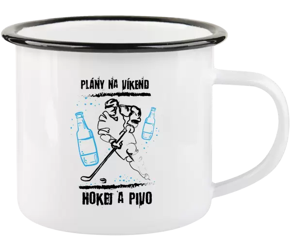 Plecháček Plány na víkend - hokej a pivo