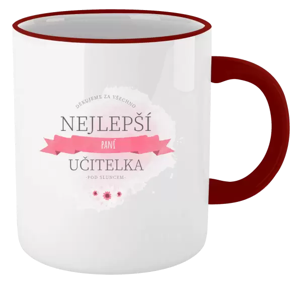 Hrnek Nejlepší paní učitelka pod sluncem