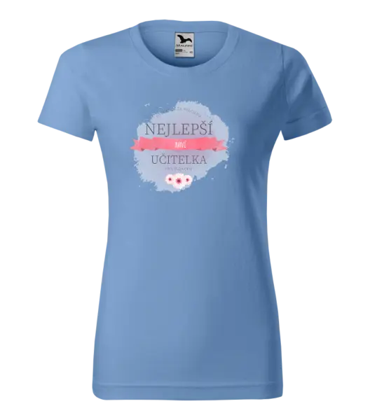 Dámské tričko Nejlepší paní učitelka pod sluncem