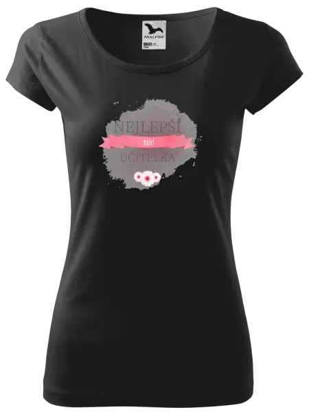 Dámské tričko Nejlepší paní učitelka pod sluncem