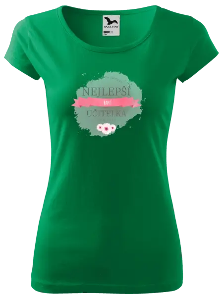 Dámské tričko Nejlepší paní učitelka pod sluncem