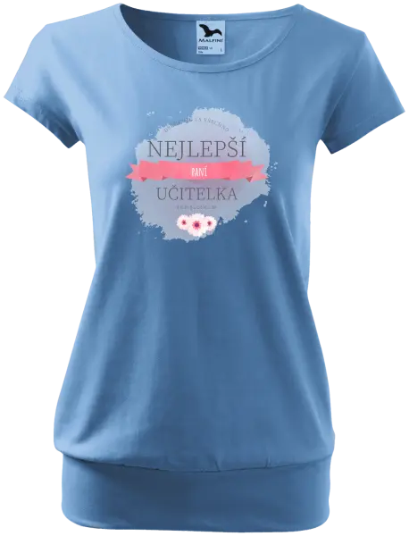 Dámské tričko Nejlepší paní učitelka pod sluncem