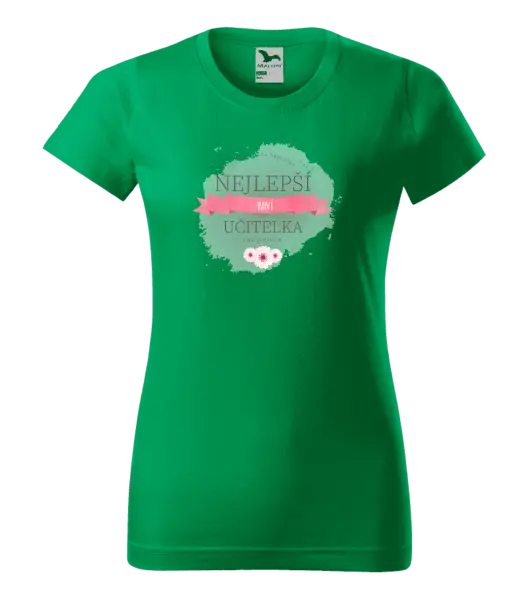 Dámské tričko Nejlepší paní učitelka pod sluncem